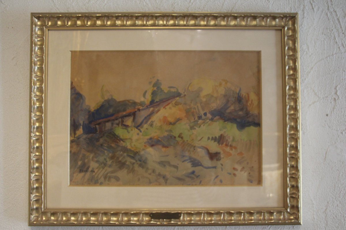 The Aix Countryside, 1922 - Joseph Ravaisou (1865–1925)