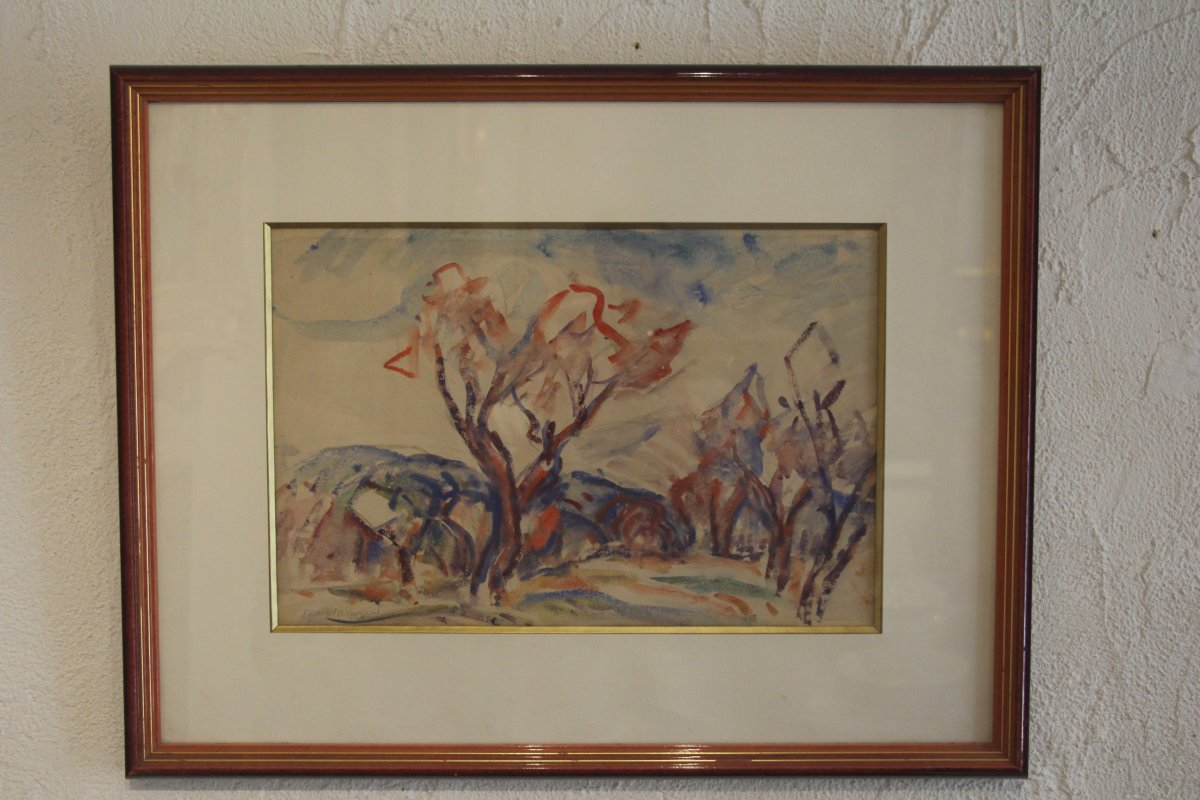La Sainte-Victoire, Marcel Arnaud (1877-1956)-photo-2