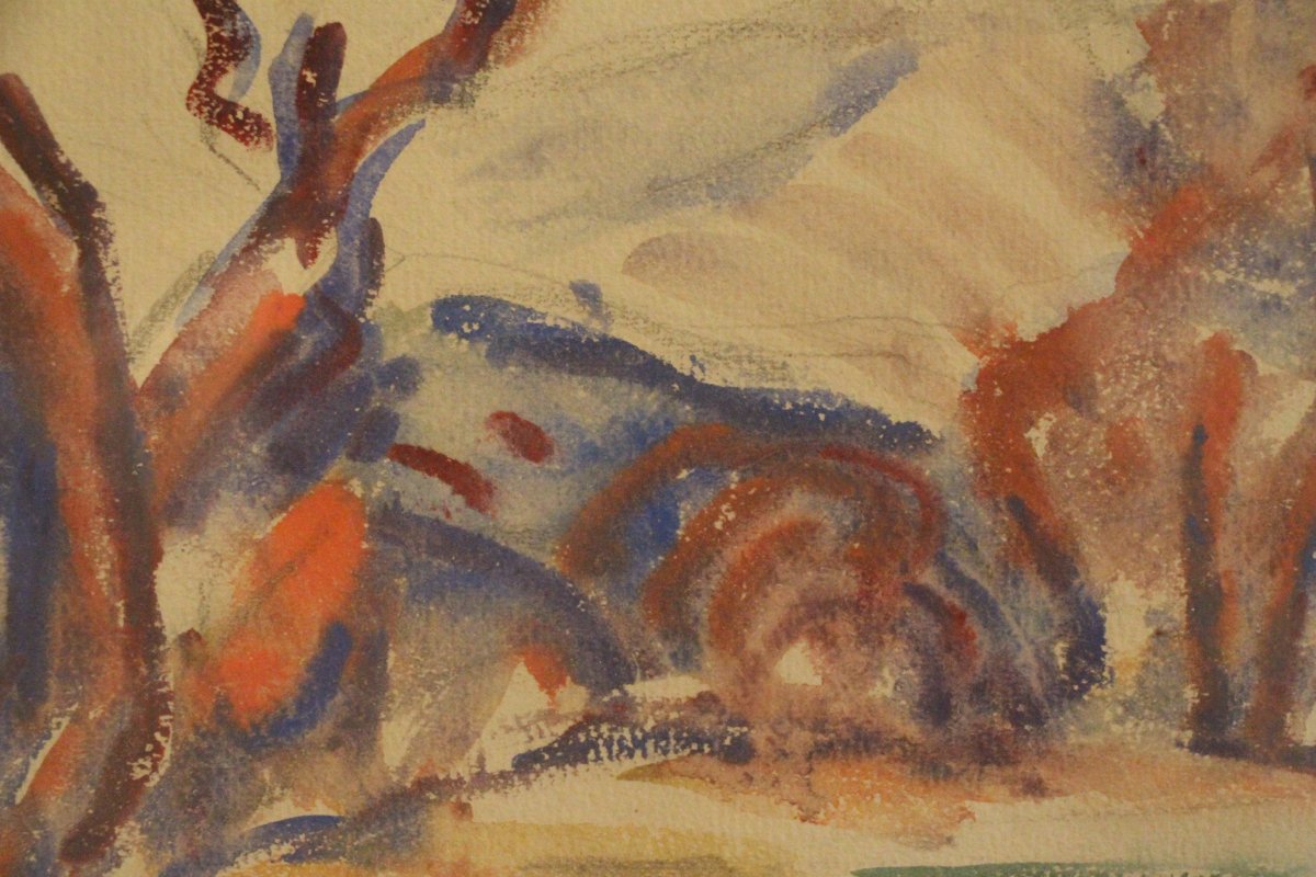La Sainte-Victoire, Marcel Arnaud (1877-1956)-photo-7