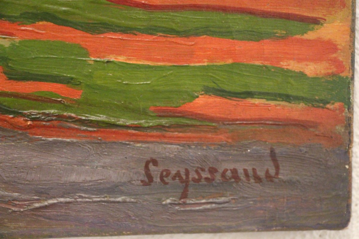 Landscape, René Seyssaud (1867–1952), A Pioneer Of Fauvism.-photo-3