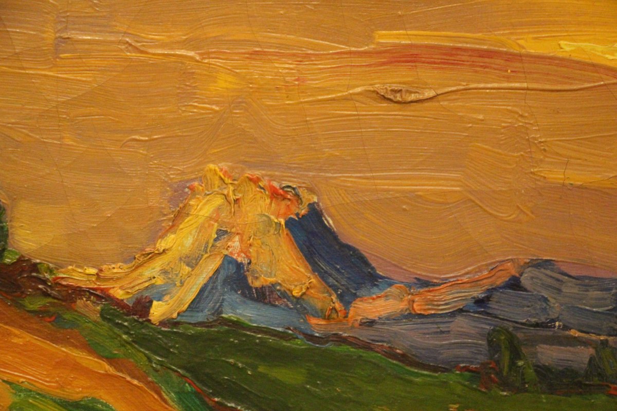 Landscape, René Seyssaud (1867–1952), A Pioneer Of Fauvism.-photo-4