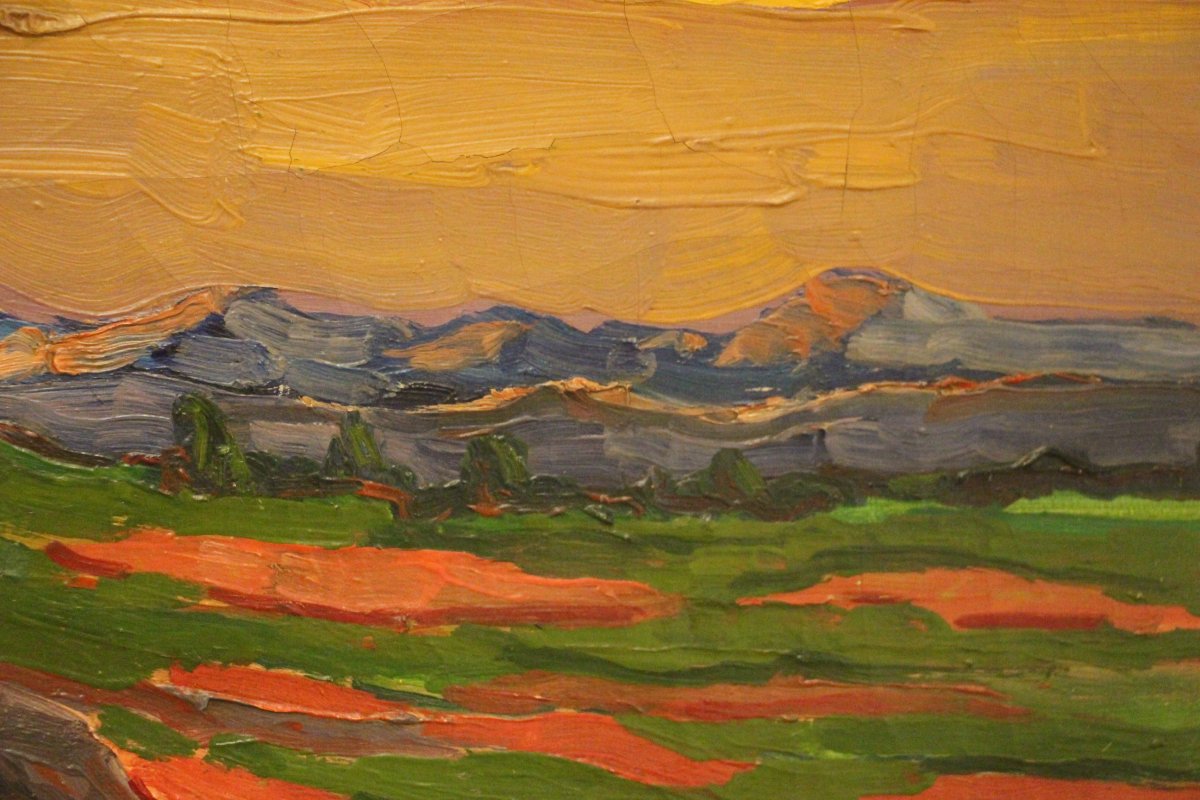 Landscape, René Seyssaud (1867–1952), A Pioneer Of Fauvism.-photo-3
