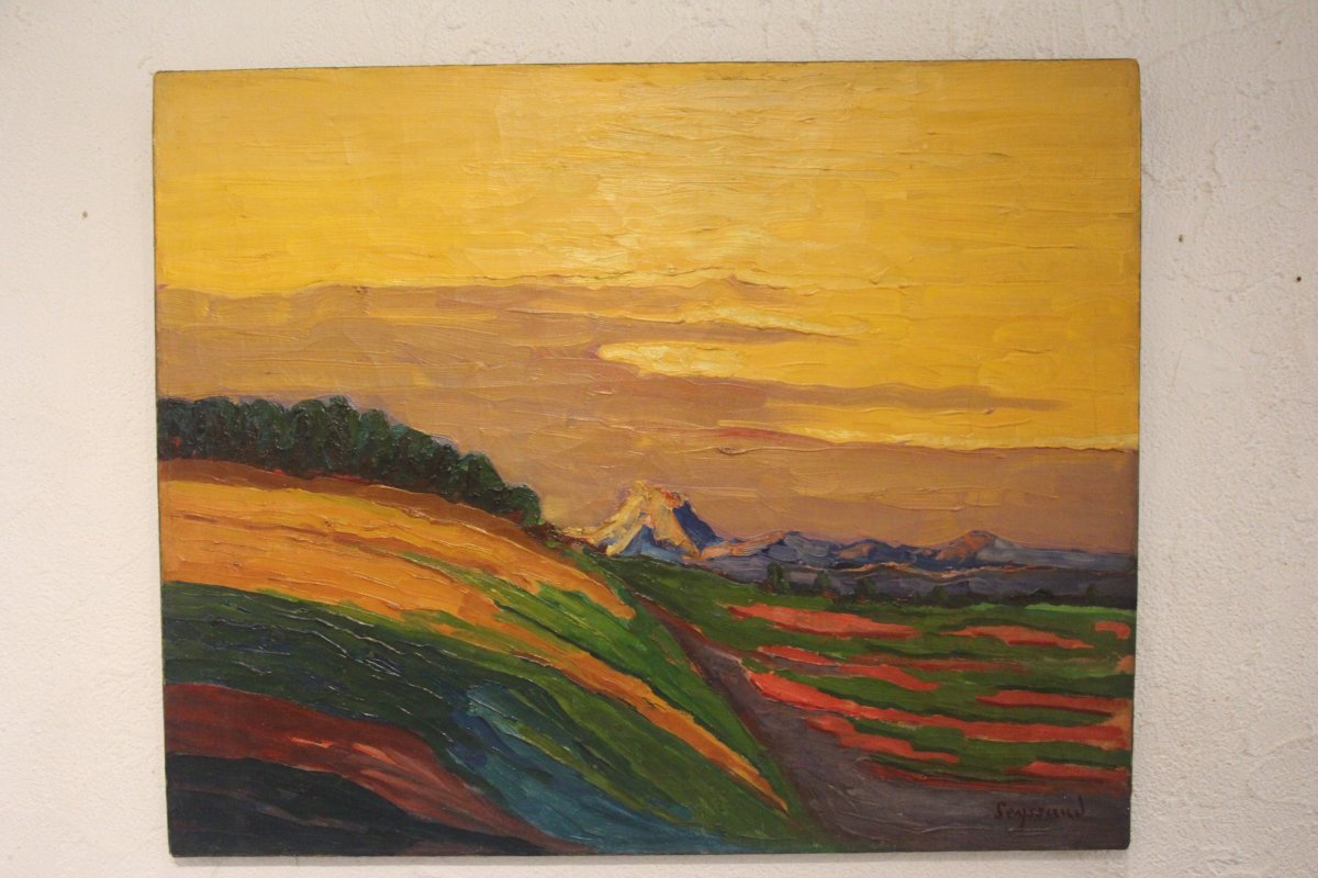 Landscape, René Seyssaud (1867–1952), A Pioneer Of Fauvism.