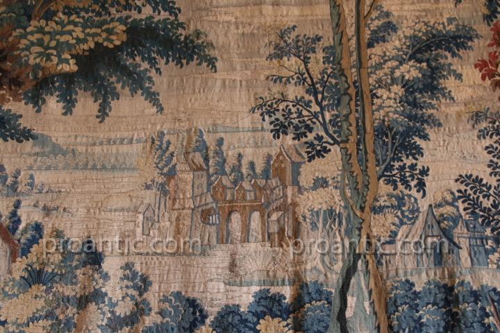 Animated Greenery Of Characters, Aubusson, XVIIth Century-photo-7