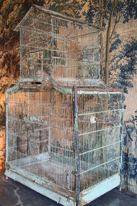 Rare Cage à Oiseaux, Forme Pagode, époque Louis XV, Seconde Moitié Du XVIIIe Siècle-photo-3