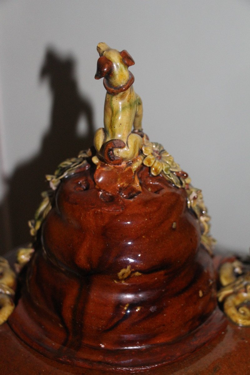 Important Earthenware Perfume Burner From Apt, Louis XVI Period, 18th Century-photo-5