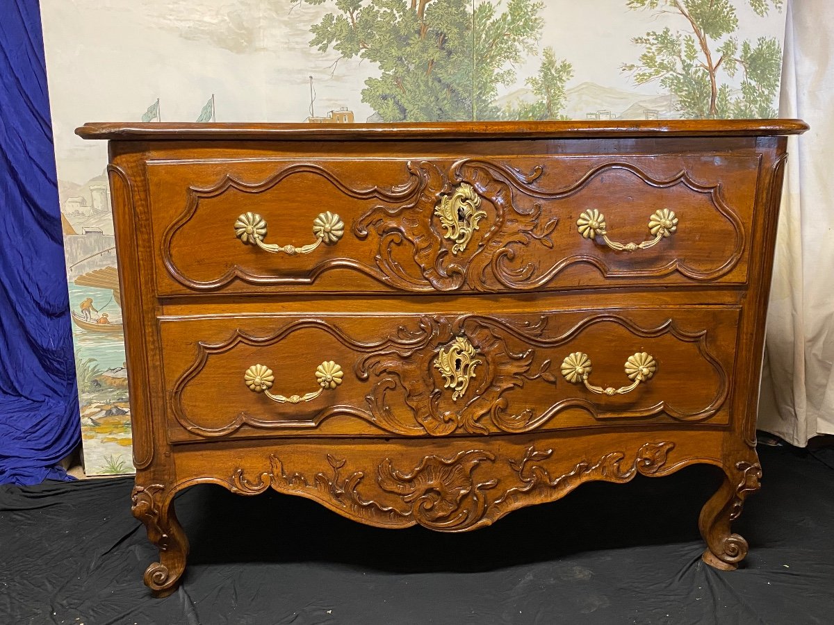 Commode Provençale Nîmoise époque Louis XV 