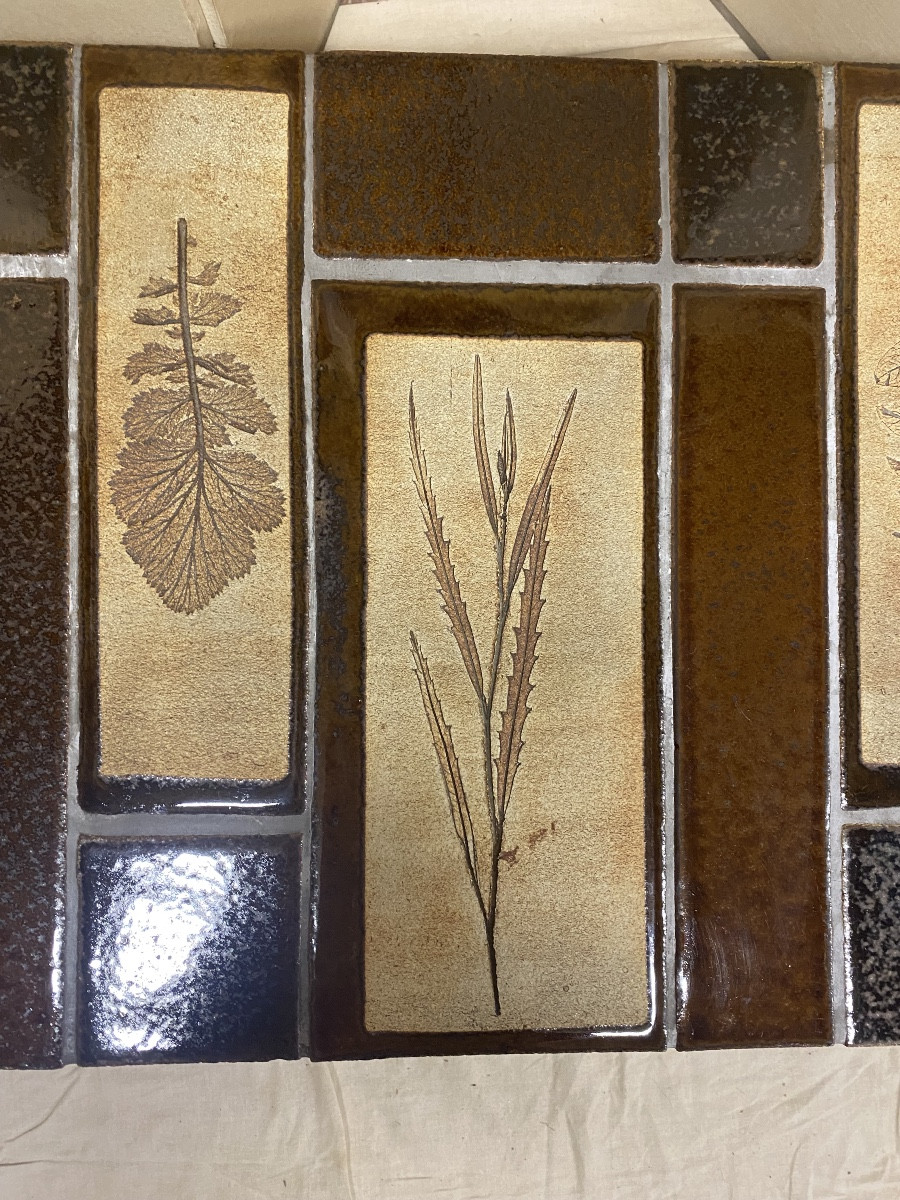 Table de salon Roger Capron modèle herbier -photo-4