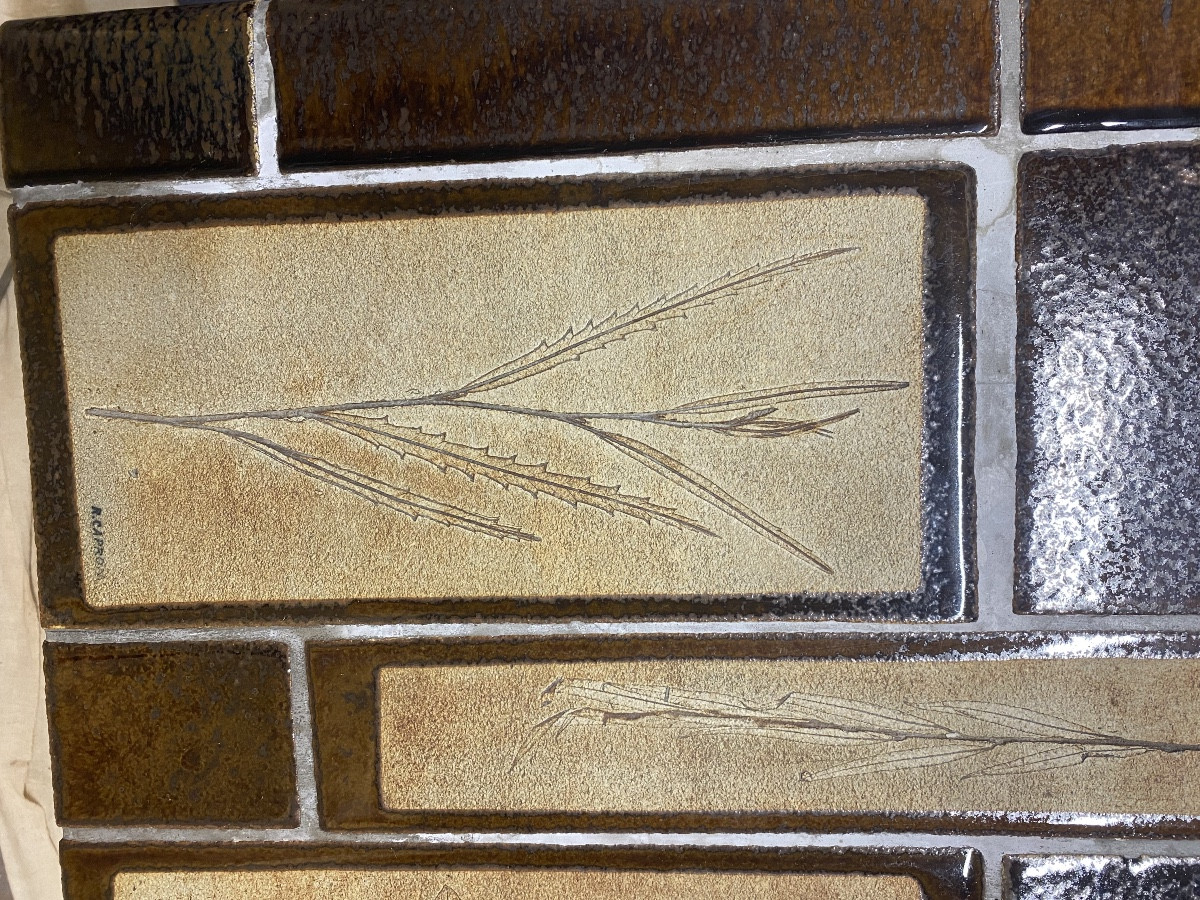 Table de salon Roger Capron modèle herbier -photo-5