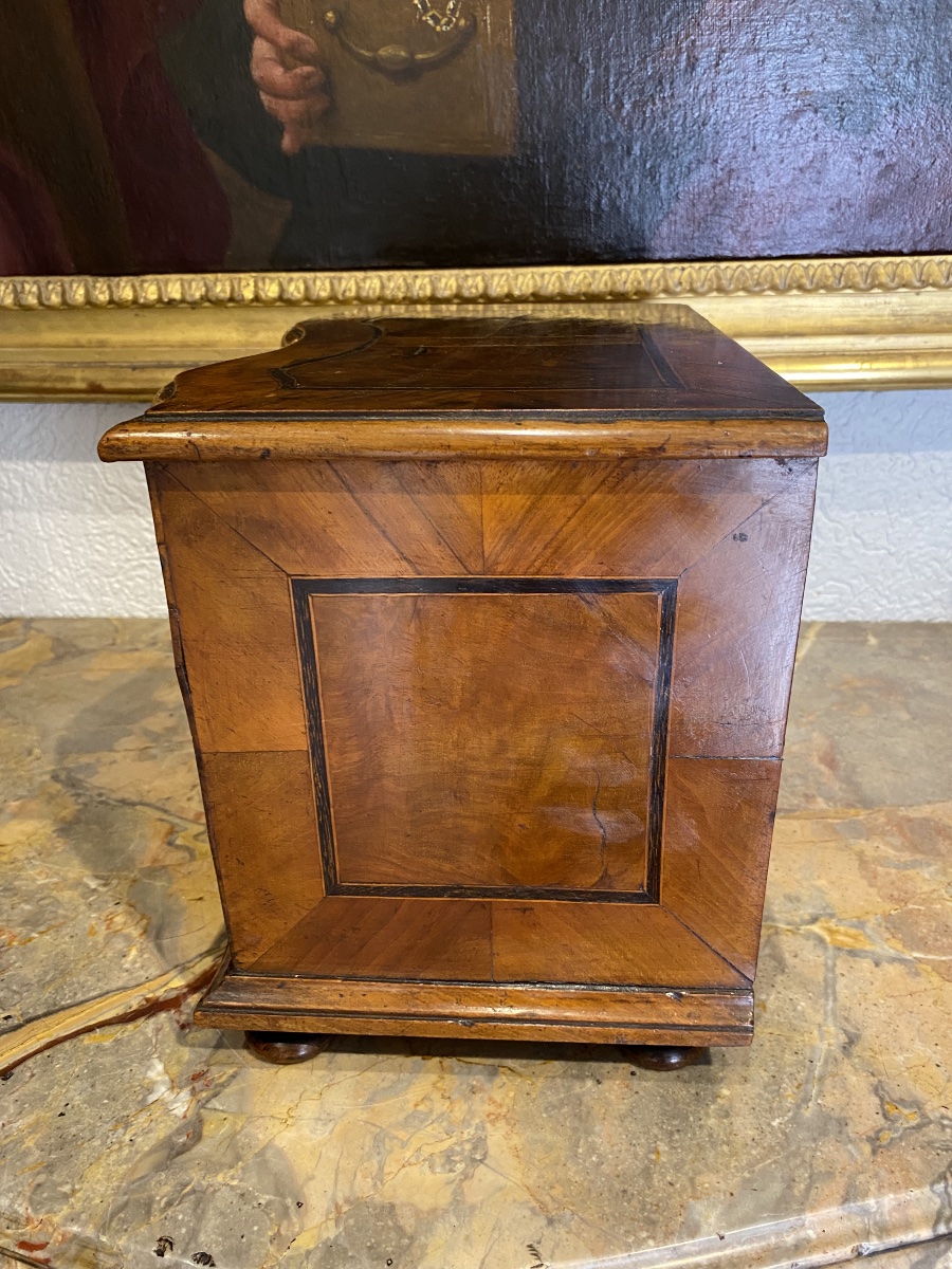 18th-century Master's Chest Of Drawers With Marquetry -photo-4