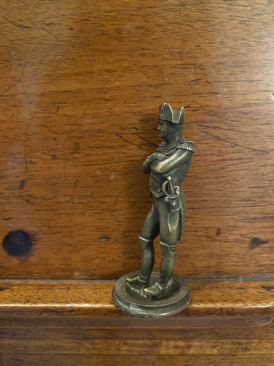 Napoléon 1er bronze miniature 19eme-photo-2