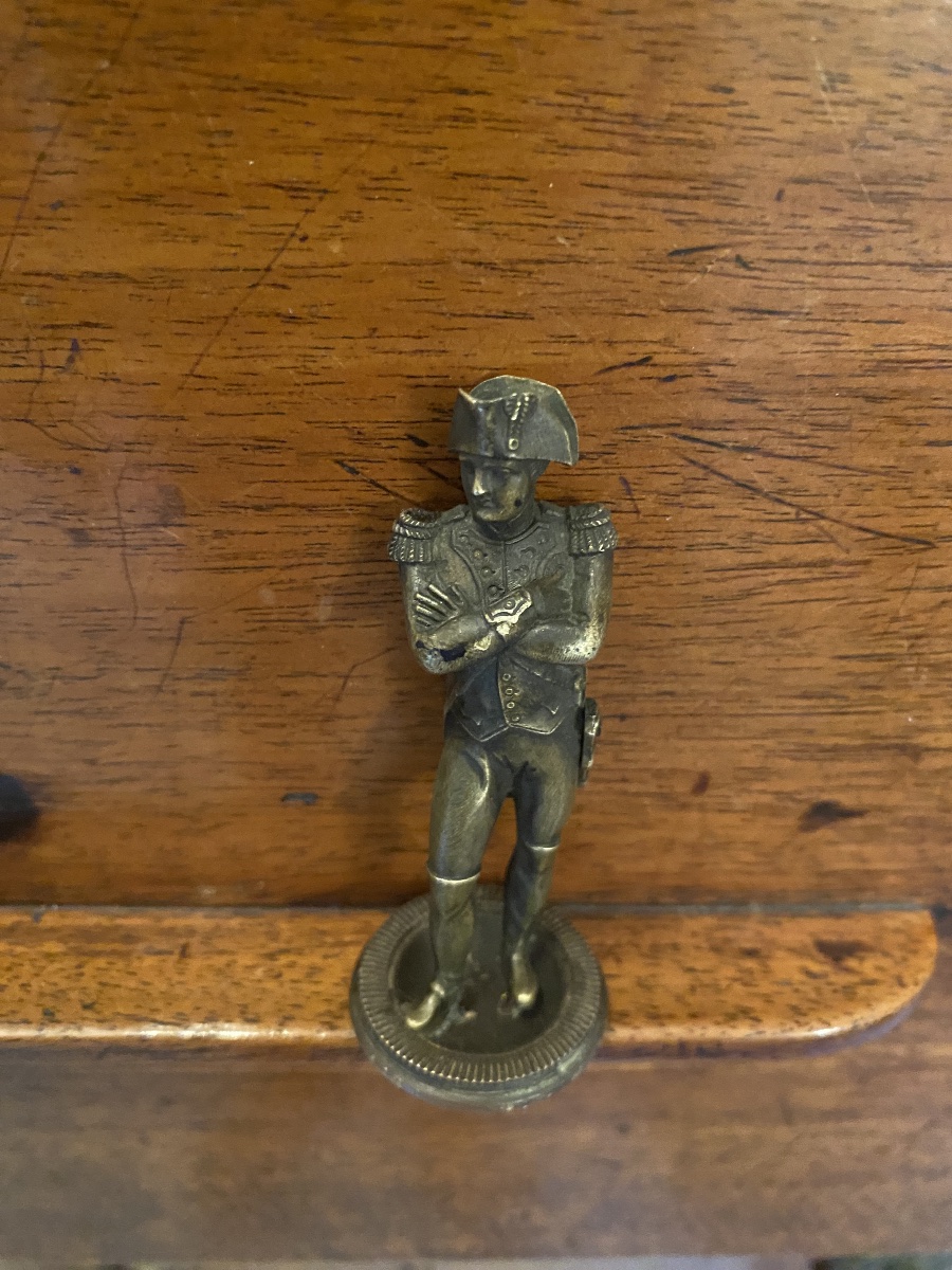 Napoléon 1er bronze miniature 19eme-photo-3