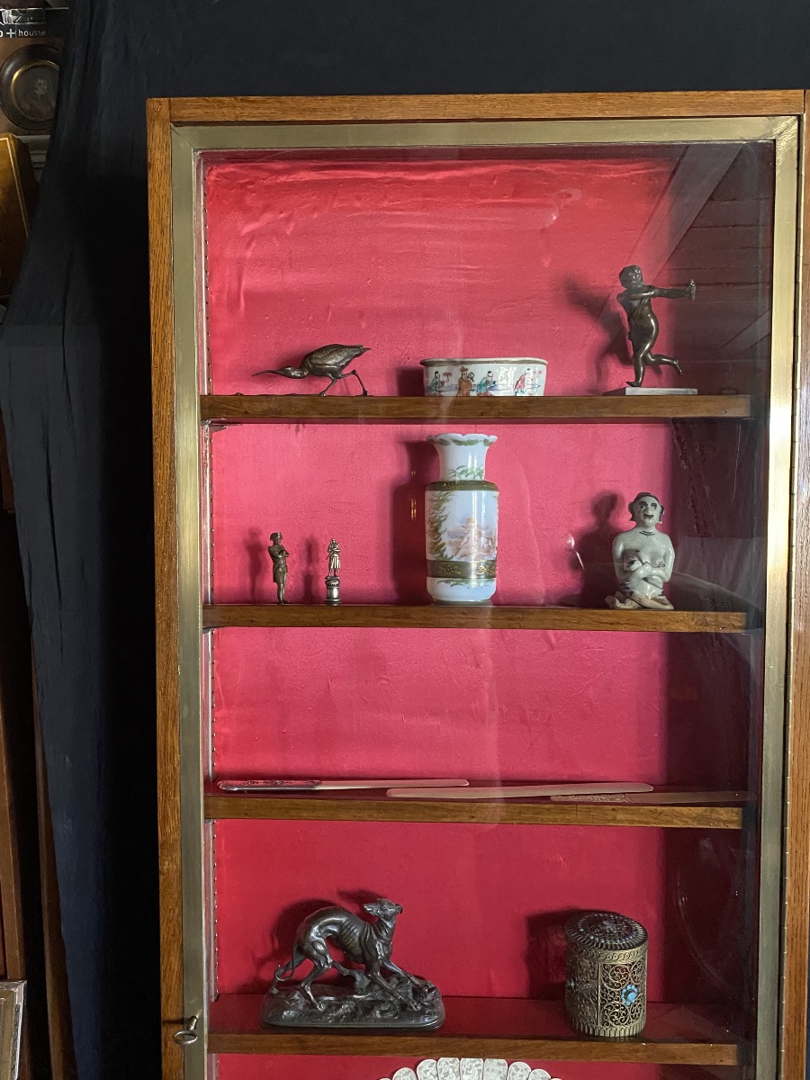 Wall-mounted Or Freestanding Display Case For A Collection -photo-2