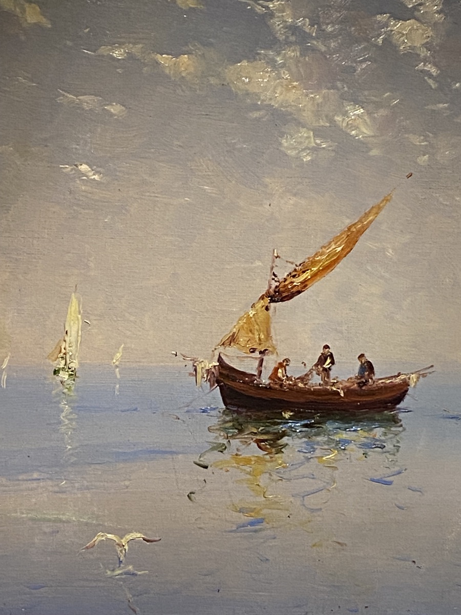 Oil Painting On Canvas, Signed By Louis Nattero -photo-4