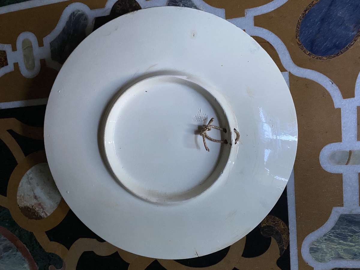 Longchamp "terre De Fer" Slip Dish With Pears-photo-1