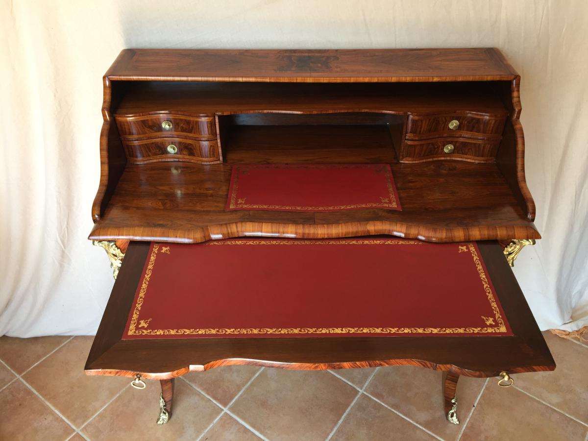 Office Case Rosewood And Rosewood Late 18th Time-photo-4