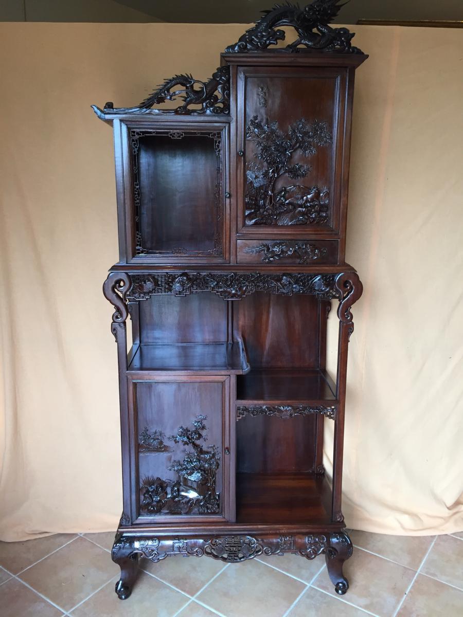 Cabinet Tonquinois Mahogany