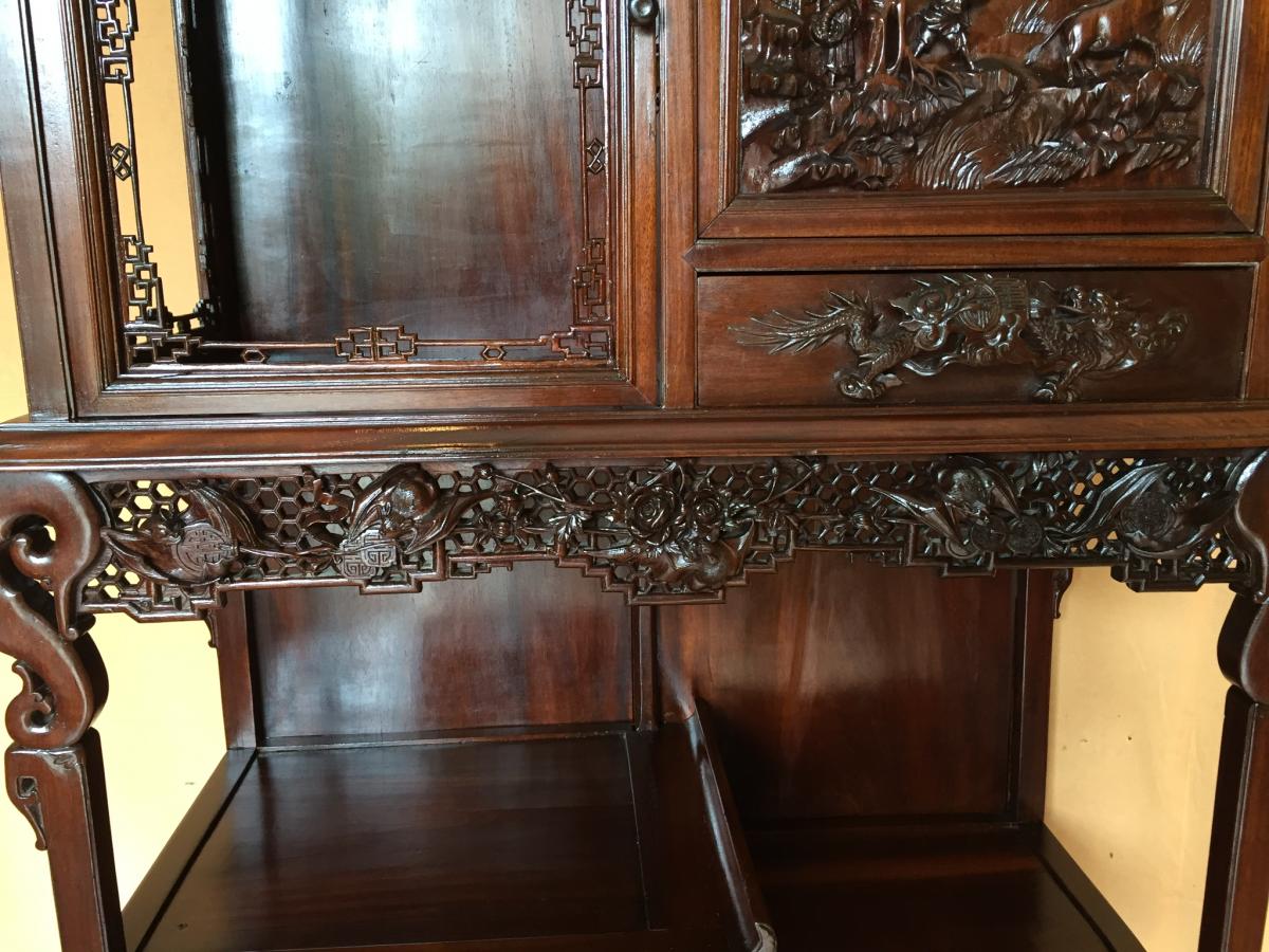 Cabinet Tonquinois Mahogany-photo-2