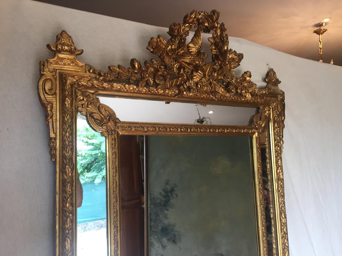 Mirror Parecloses Louis XVI Style-photo-3