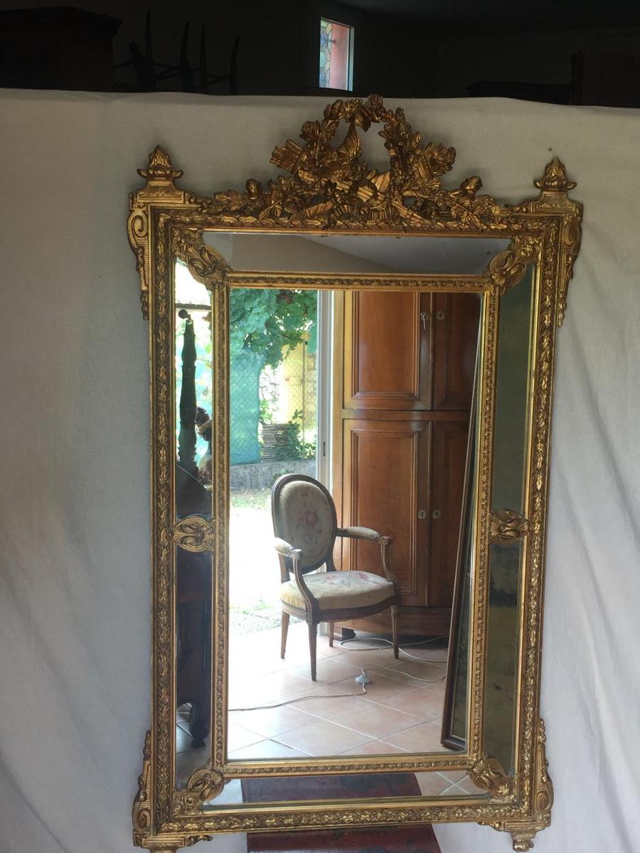 Mirror Parecloses Louis XVI Style-photo-1
