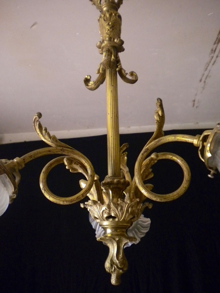 Bronze Chandelier-photo-3