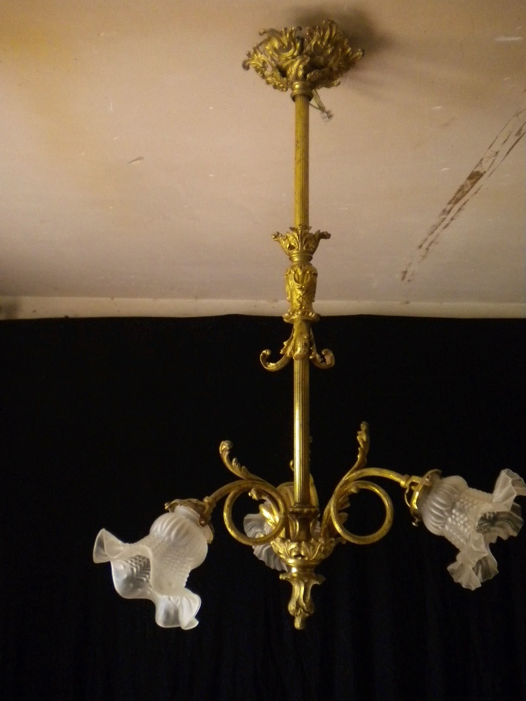 Bronze Chandelier-photo-4