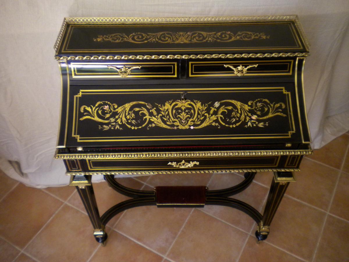 Bureau De Dame Napoleon III-photo-6