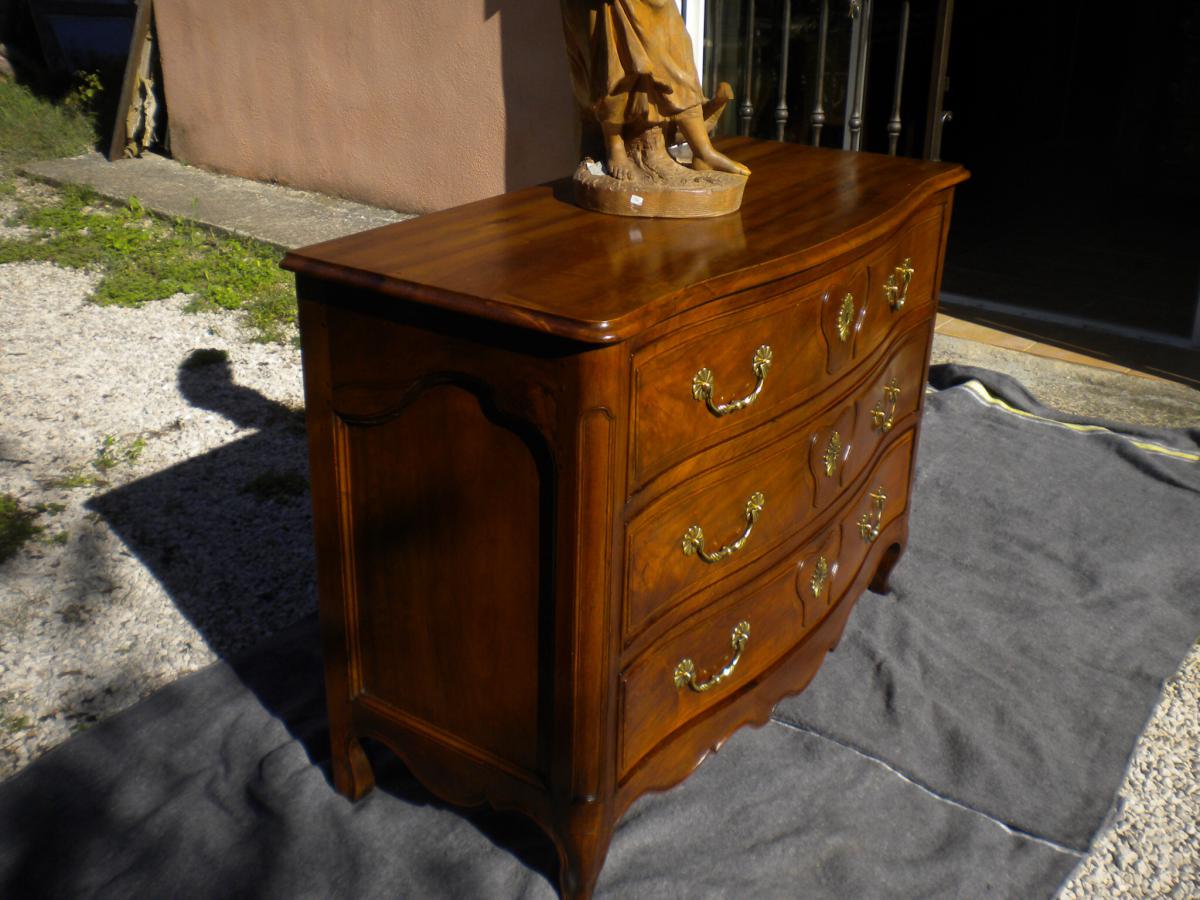 Commode Louis XV Galbee 18eme-photo-2