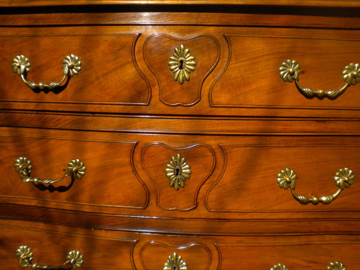 Louis XV Commode Galbee 18th-photo-1