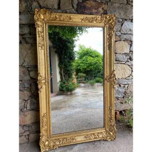 Wood And Stucco Restoration Period Mirror