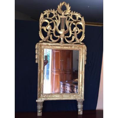 Provencal Wooden Mirror Dorè