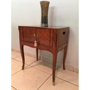 Salon Table In Louis XV Style Marquetry