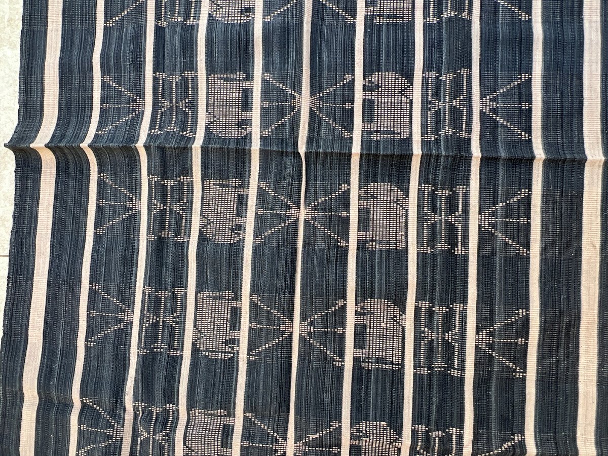 Body Loincloth With Elephant Patterns, Konyak Ethnicity, Nagaland.-photo-2