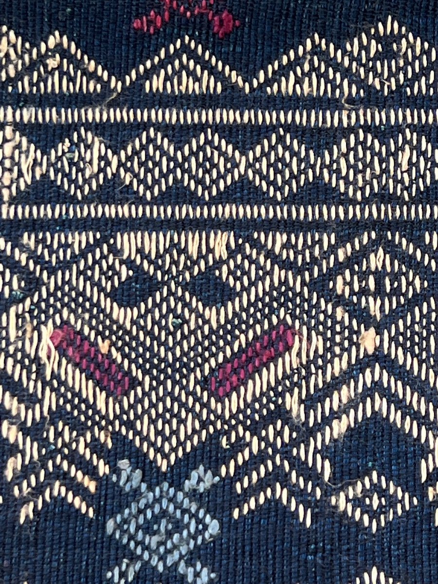 Embroidered Body Loincloth, Mien Ethnic Group, Burma.-photo-5