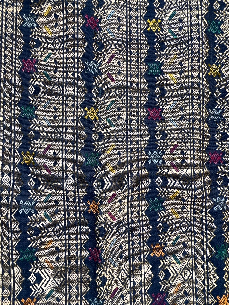 Embroidered Body Loincloth, Mien Ethnic Group, Burma.-photo-8