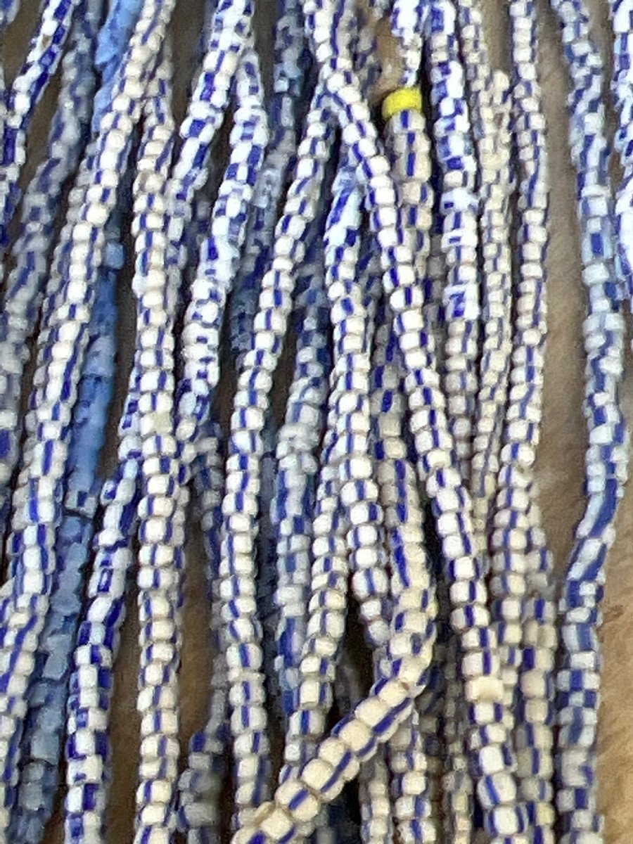 Rare Collier Multirang  Ethnique Tribu Lashi , Birmanie , Fin XIX é Siècle --photo-3