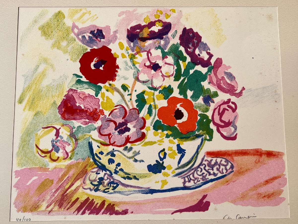 Dix Estampes Originales Présentées Par Jean Alazard - By Charles Camoin, 1946-photo-3