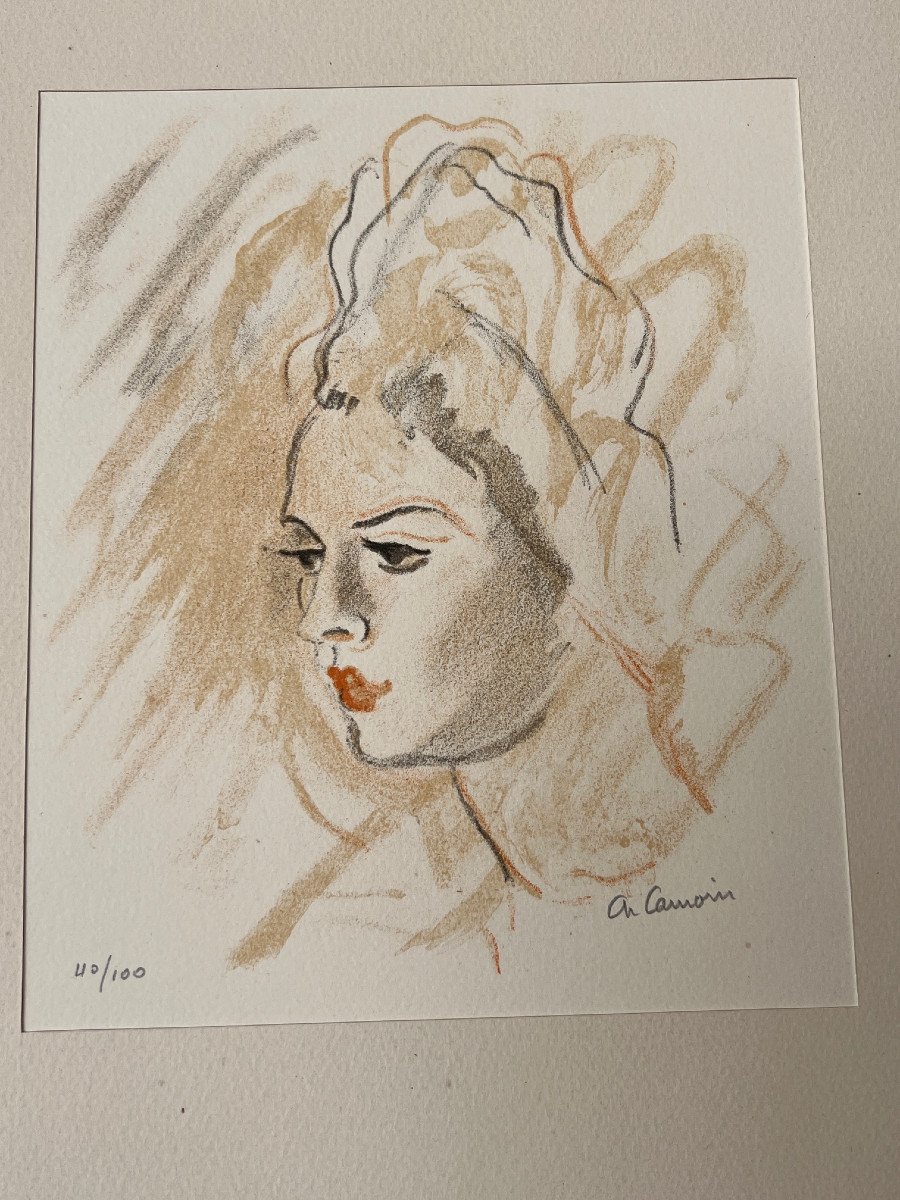 Ten Original Prints Presented By Jean Alazard - By Charles Camoin, 1946-photo-4