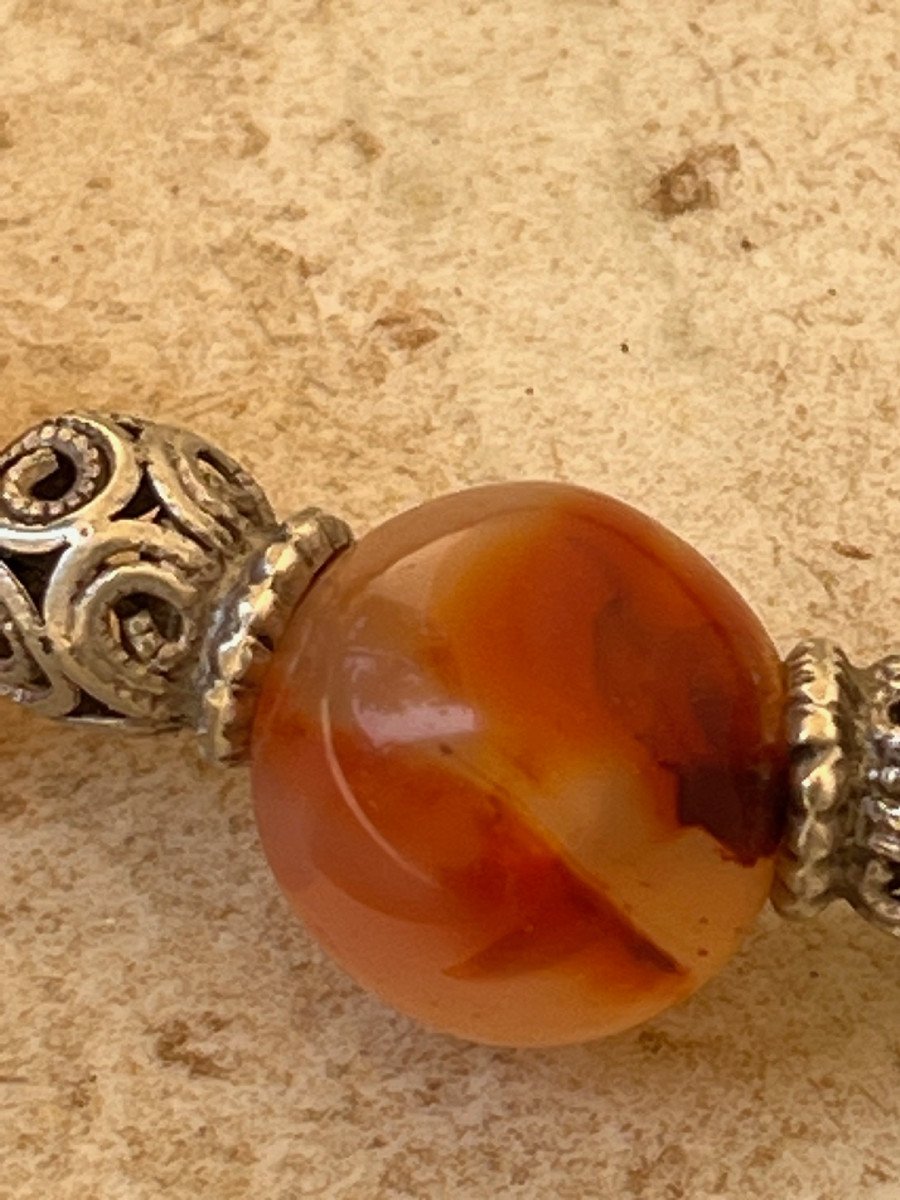Rare Collier Ras De Cou  Période Coloniale  Anglaise  Birmanie Fin XIX é Siecle