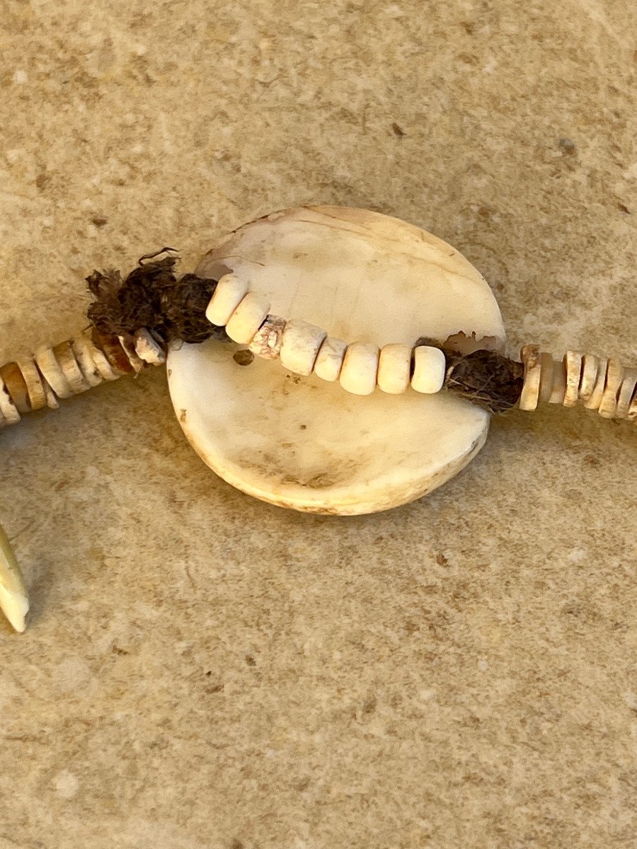 Large Shell Hunter's Necklace, Abelam, Papua New Guinea, 20th Century-photo-1
