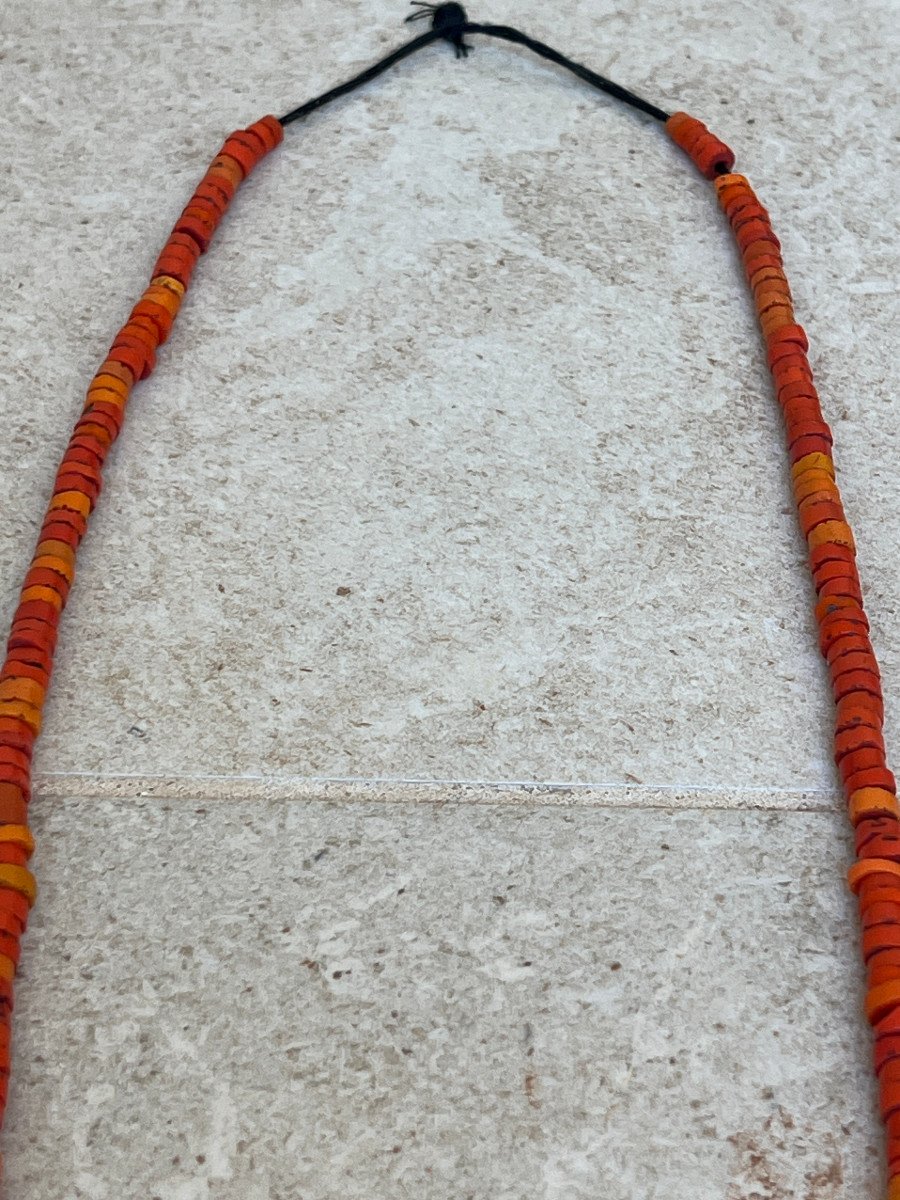 Glass Pate Necklace, Kayah Ethnicity, Kayah Province, Eastern Burma-photo-7