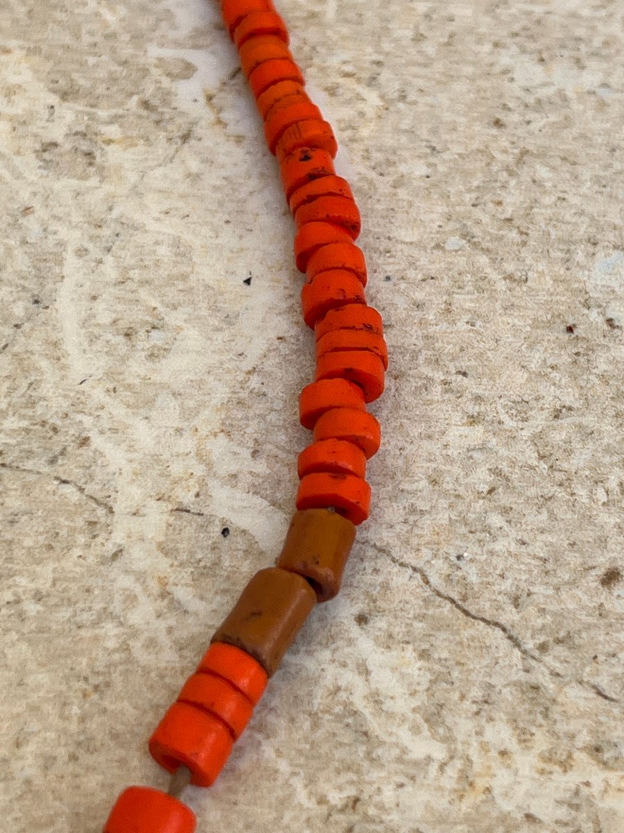 Glass Pate Necklace, Kayah Ethnicity, Kayah Province, Eastern Burma-photo-1