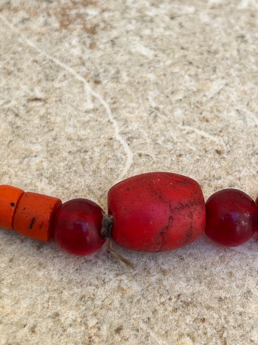 Glass Pate Necklace, Kayah Ethnicity, Kayah Province, Eastern Burma