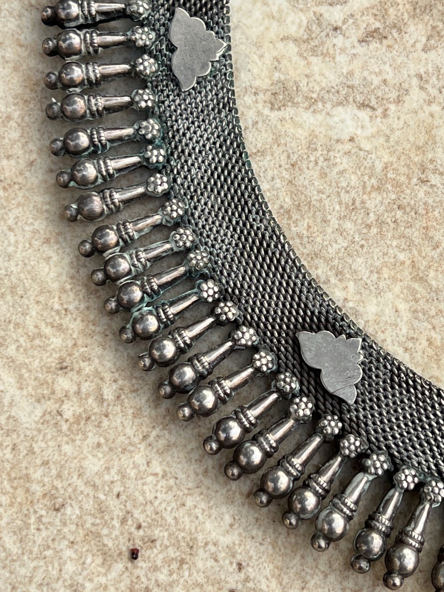 Choker Sterling Silver Rajjasthan India -photo-7
