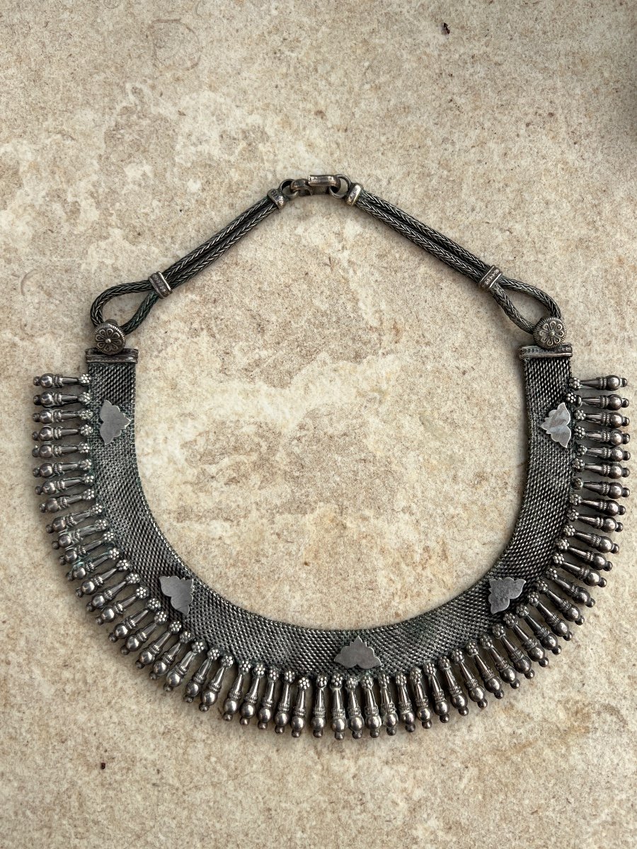 Choker Sterling Silver Rajjasthan India -photo-8