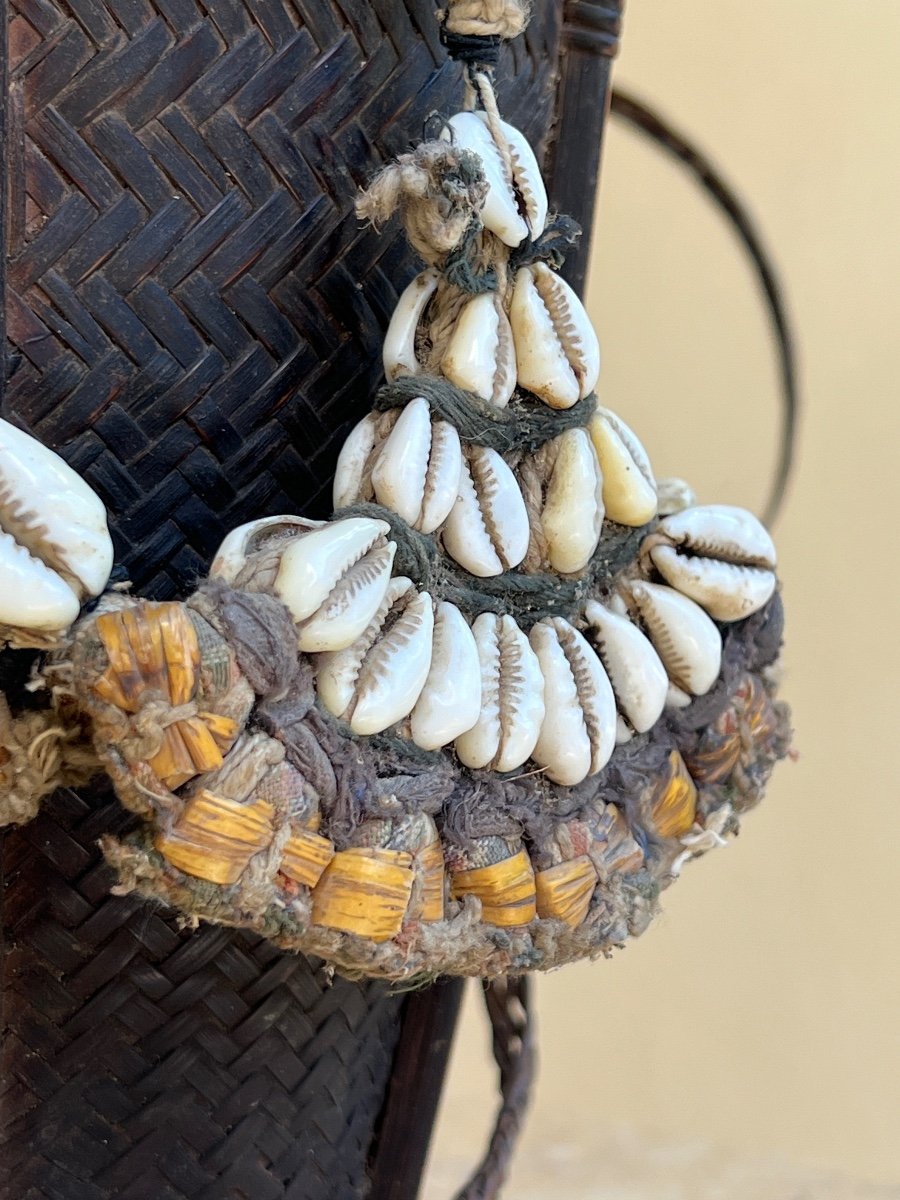 Basketry To Collect Medicinal Herbs Yinbaw Ethnic Province Kayak 19 Century Burma -photo-7