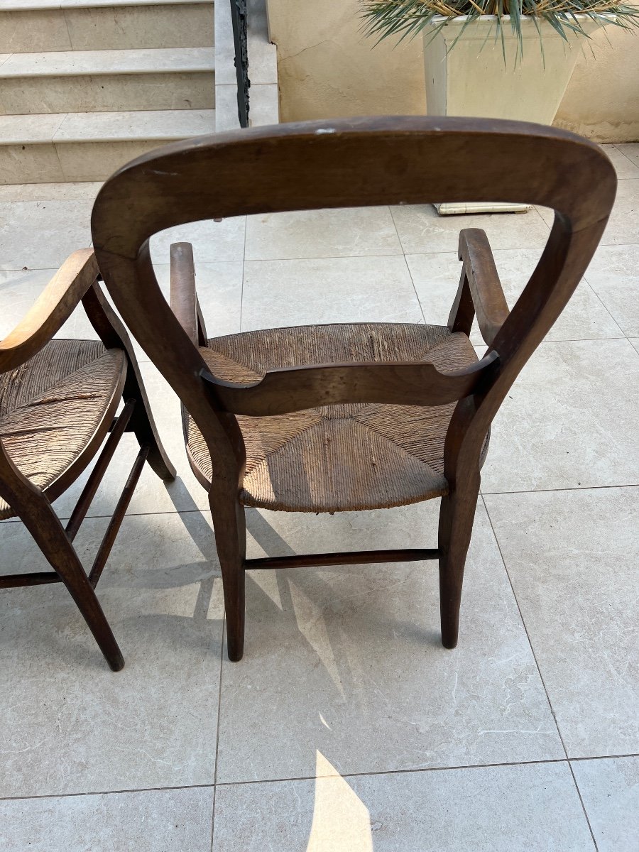 Pair Of Louis Philippe Armchairs -photo-6