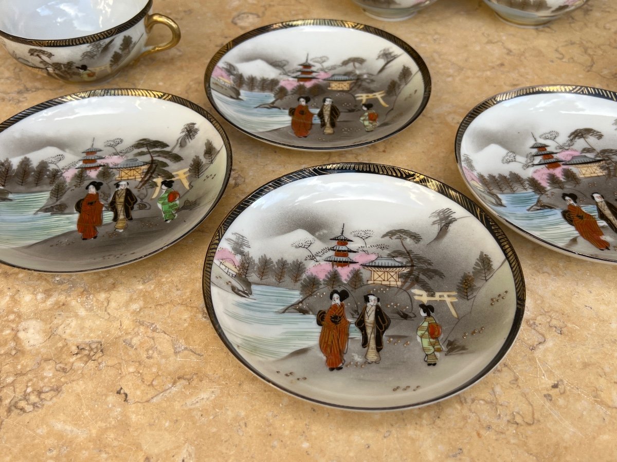 4 Tasses à Thé Japonaise -photo-2