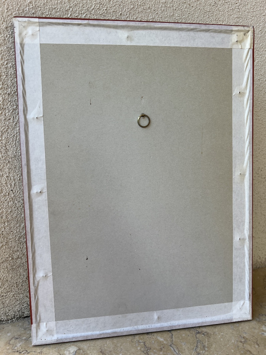 Peinture sur papier de riz fumerie d’opium milieu 19 e siècle Chine -photo-7