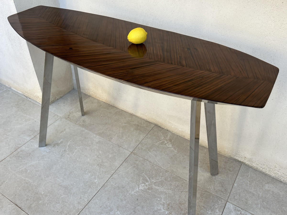 Designer Bamboo Leaf Console -photo-1